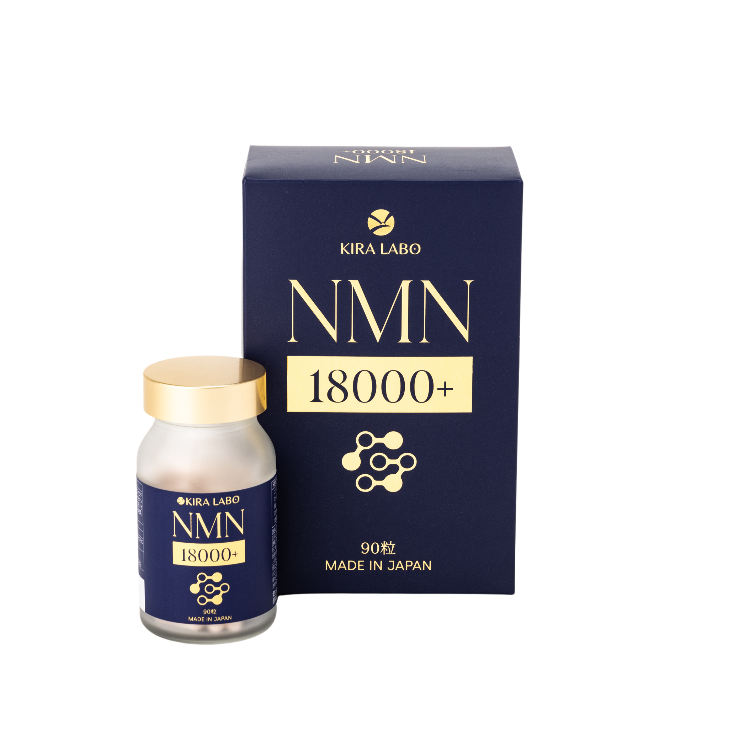NMN18000+ (90カプセル入) – KIRA LABO NMN18000+ (90カプセル入) – KIRA LABO