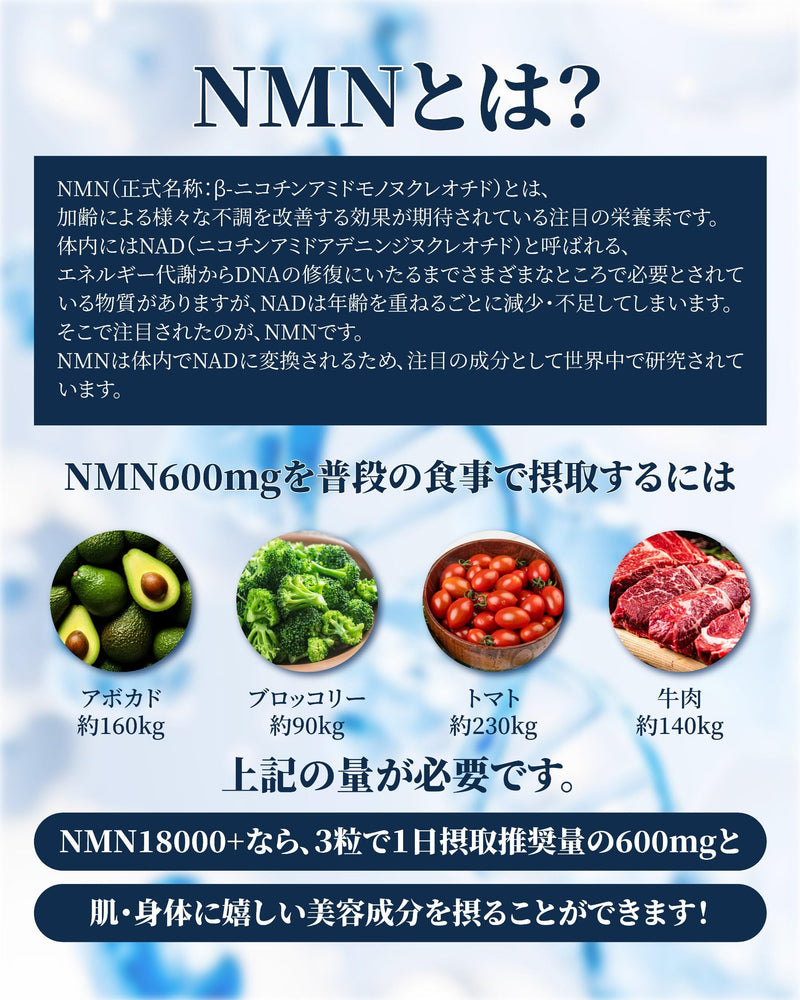 NMN18000+ (90 capsules)
